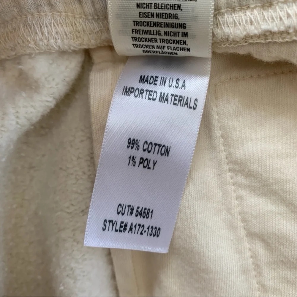 NEW Agolde Balloon Sweatpants Oatmeal Heather - Picture 14 of 15